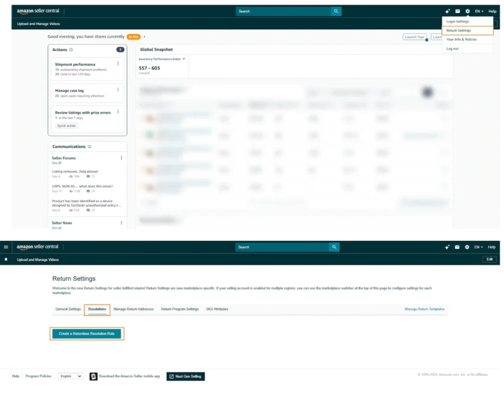 image showing amazon changed return policy 2025